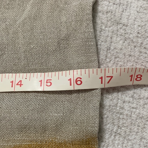 Chic Linen Two-Tone Accent Pillow Covers - Picture 4 of 7